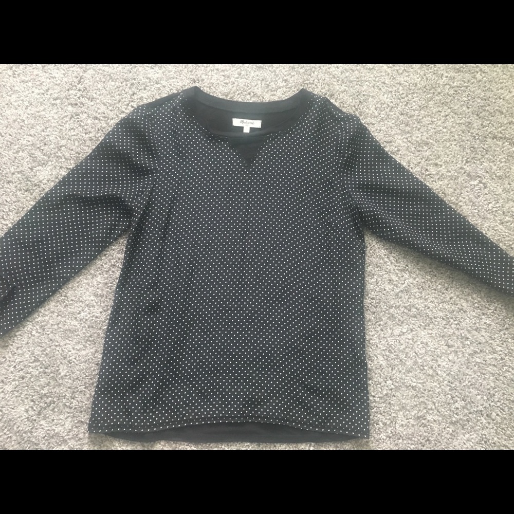 Madewell silk front top size S